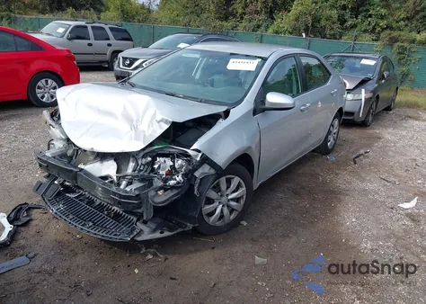 2015 Toyota Corolla Le from USA, damaged, VIN 2T1BURHE5FC412169
